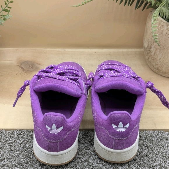 Adidas Campus 00s Women's Size 7 Purple Suede Skate Walking Shoes Casual Comfort - Picture 5 of 8